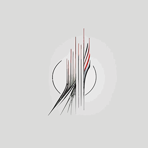 logo ,line of sight,deformation,deformation, vector ,simple ,flat ,low detail, smooth ,plain ,minimal ,straight design,white background,Kasiwa sato style