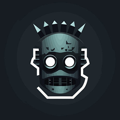 boardroompunk simple letter b vector logo