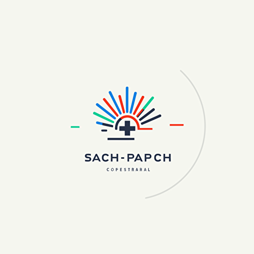 minimal logo for crm saas company called dispatch. white background, modern, vector