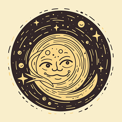 karma law, whatever you put into the universe will come back to you, vector icon,