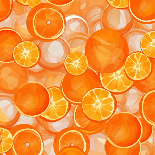 orange, vector art, marble background,