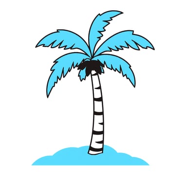 a coconut tree
