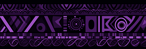 Indigenous purple pattern, simple, vectors
