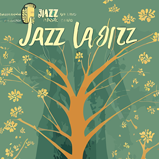 jazz festival poster piano trees vector graphics svg fun music undraw style pinterest artstation inkscape