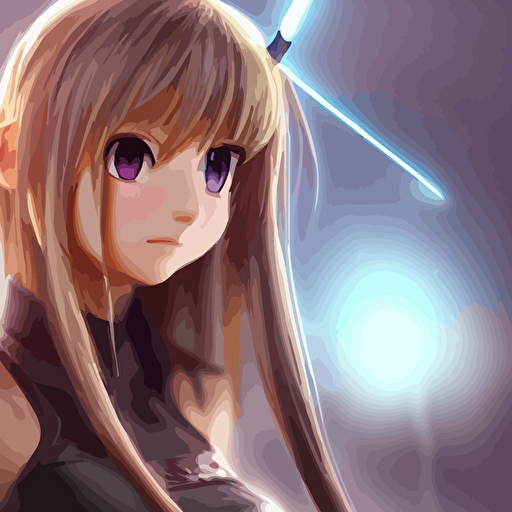 saber lilyrender beautiful 3d anime girl hot petite long braided hair hazel eyes round face short smile cinematic lightning medium shot mid shot highly detailed trending artstation unreal engine 4k cinematic wallpaper