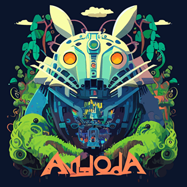 minecraft axolotol 1980s studio ghibli anime, james jean, high resolution, flat vector art, bright colors