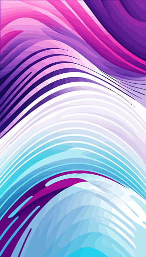 abstract linear flat vector design background, waves, purple, pink, light blue, white colors, overlayed with some noise