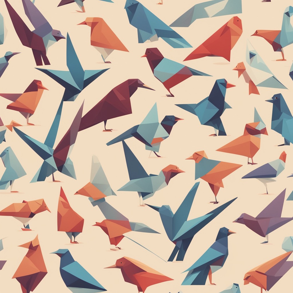 origami birds