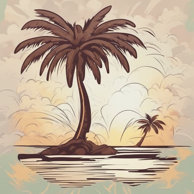 a coconut tree