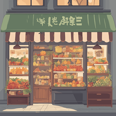 a fruit shop