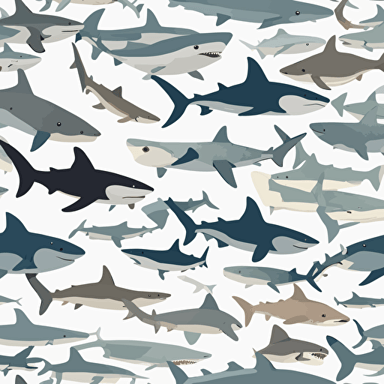 a sea full of sharks