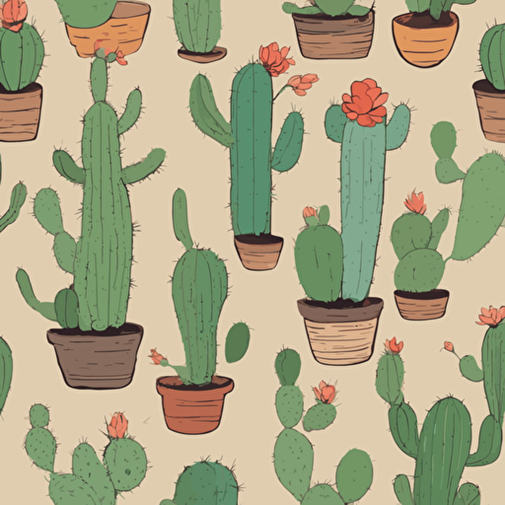 a cactus with a flower