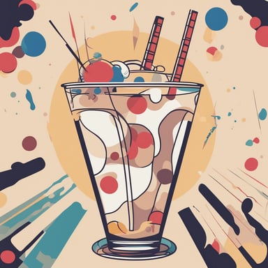 a milkshake