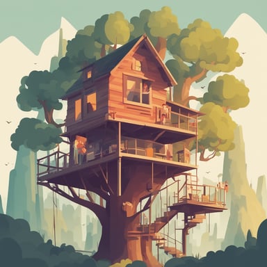 a tree house