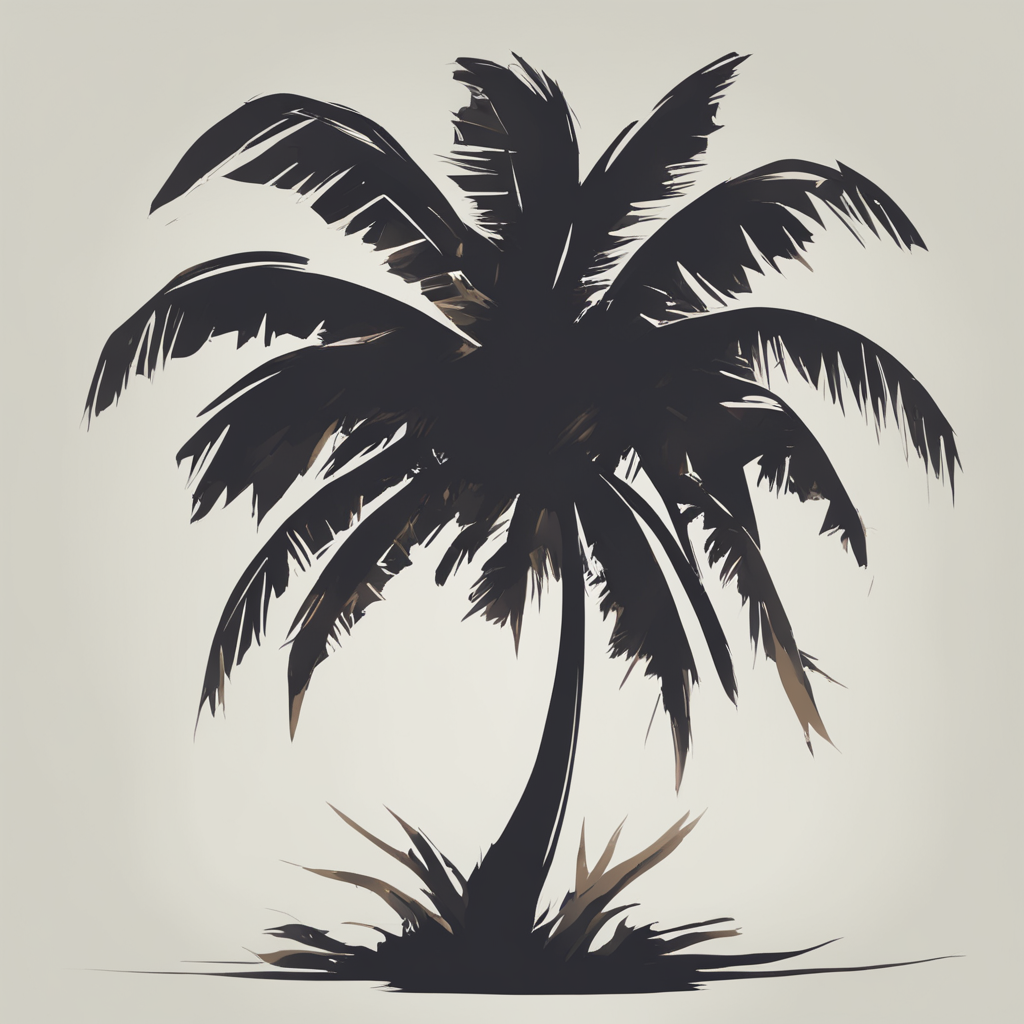 a coconut tree