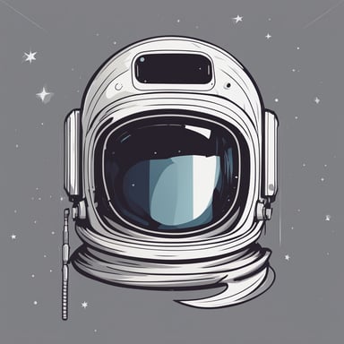 an astronaut helmet