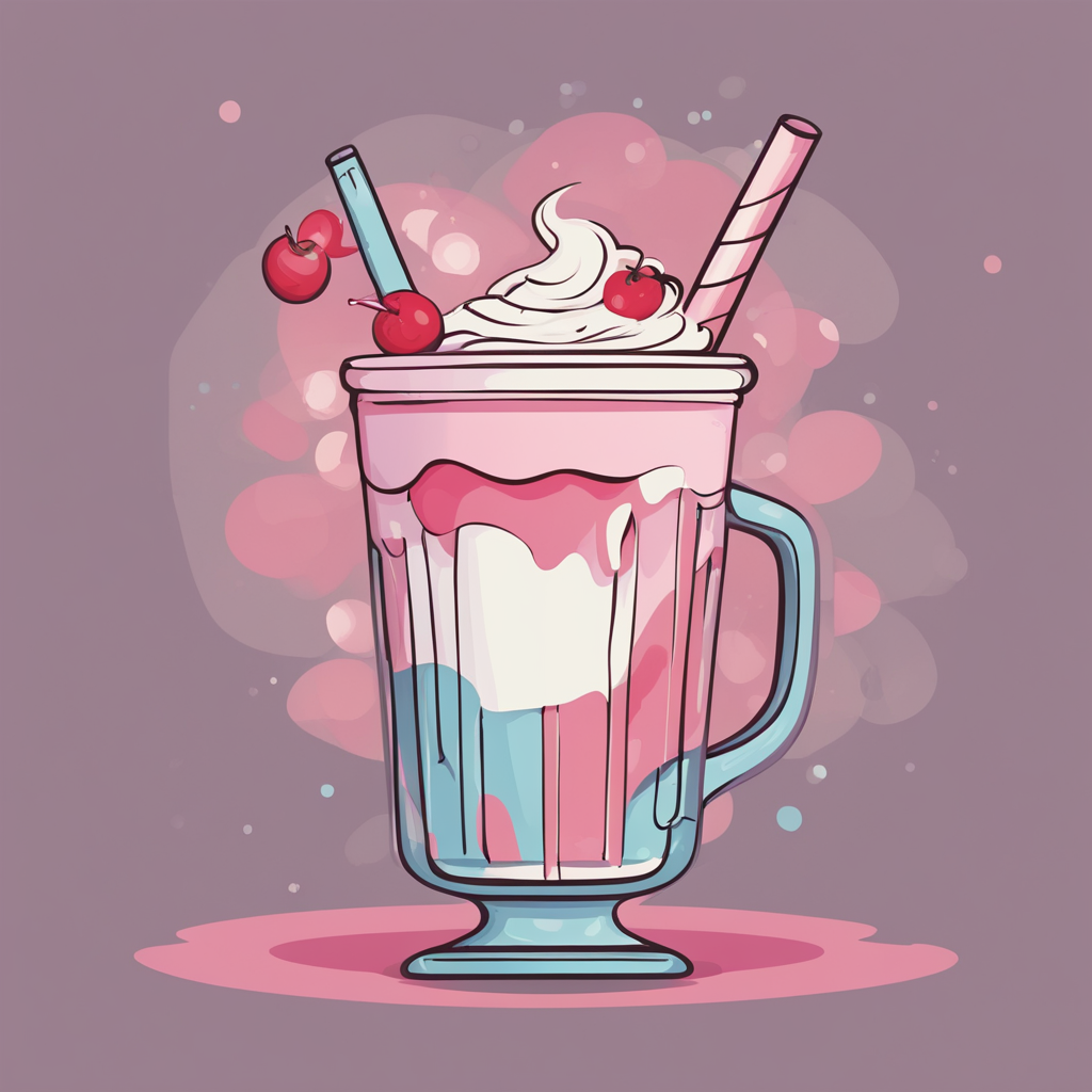 a milkshake