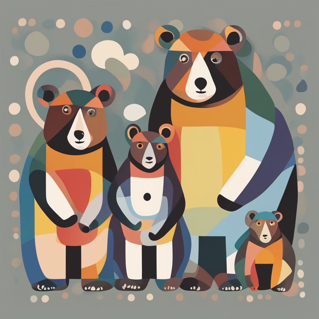 a family of bears