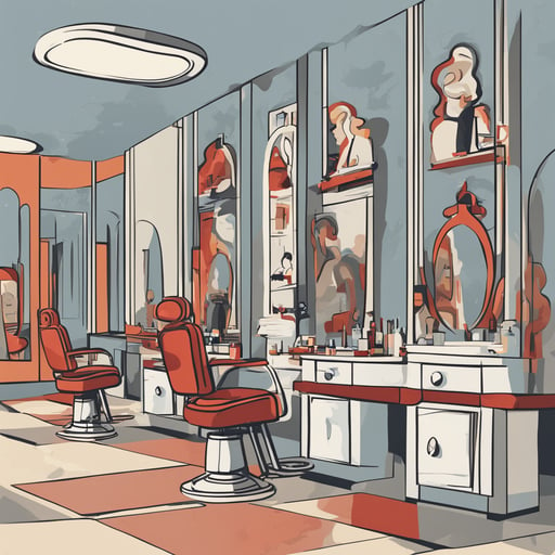 a hair salon