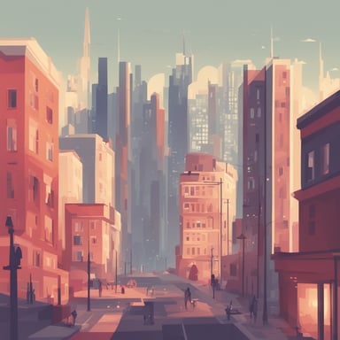 a cityscape
