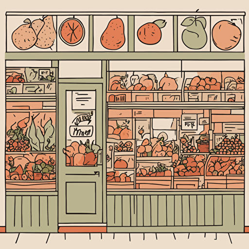 a fruit shop