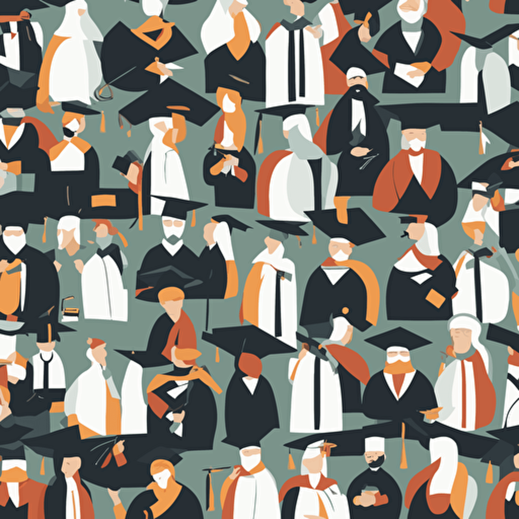 a man graduating from college