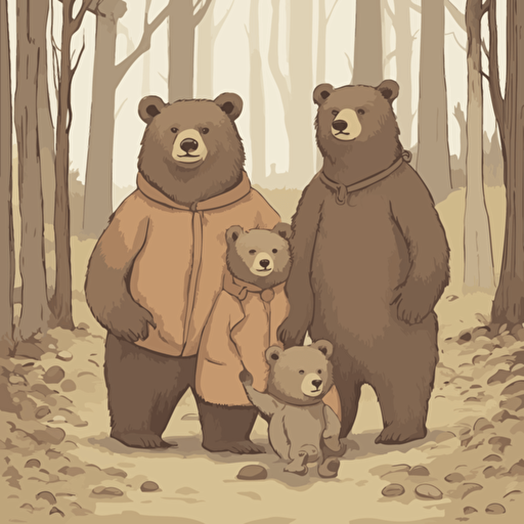 a family of bears