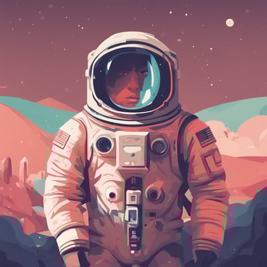 an astronaut