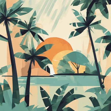 a coconut tree