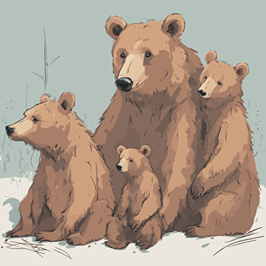 a family of bears