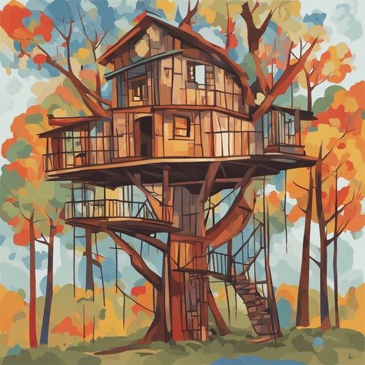 a tree house