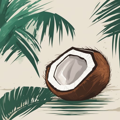 a coconut