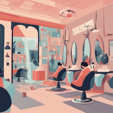 a hair salon