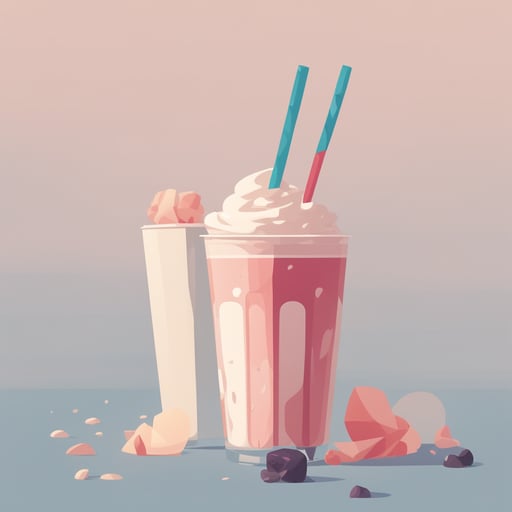 a milkshake