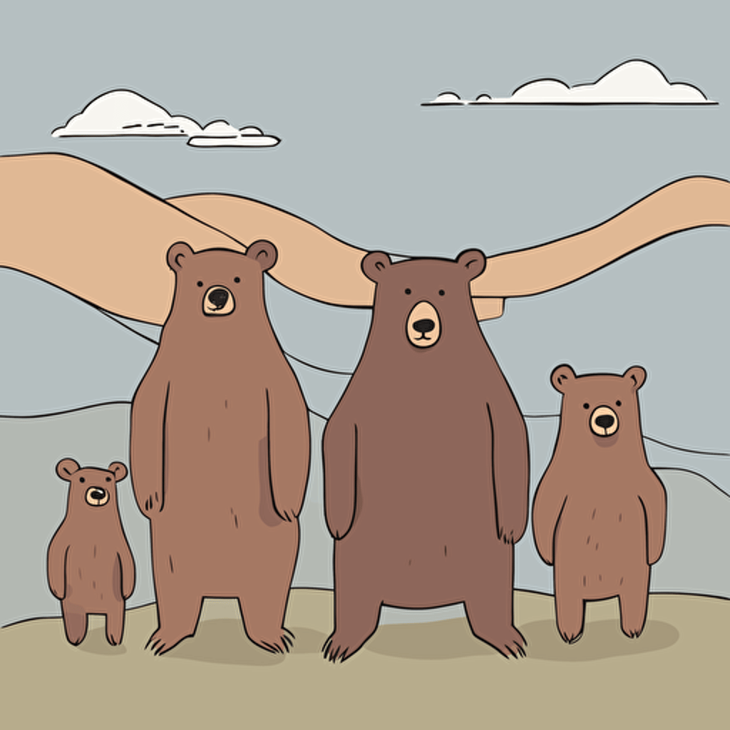 a family of bears