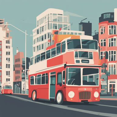 a double decker bus