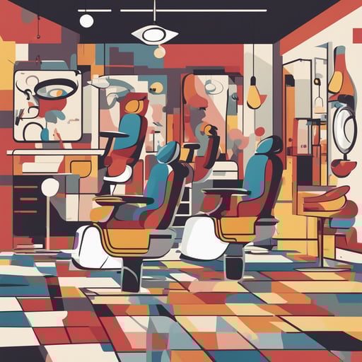 a hair salon