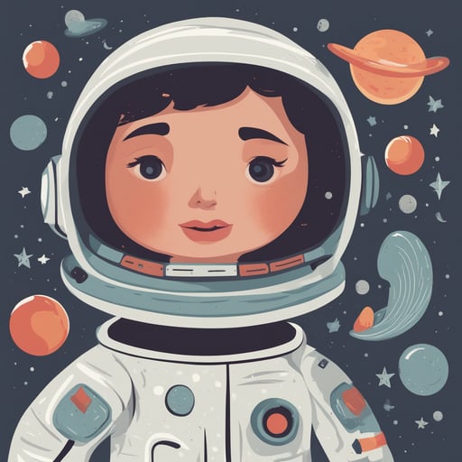 a person in a space suit