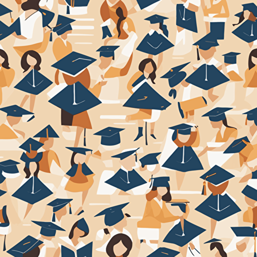 a woman graduating from college