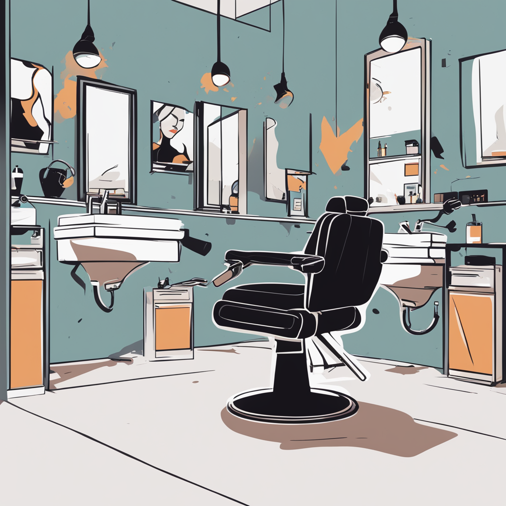 a hair salon