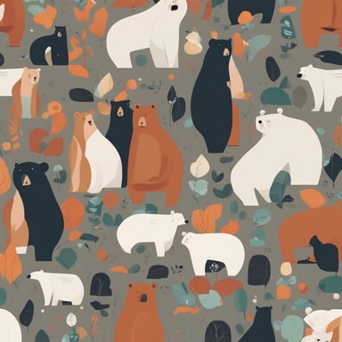 a family of bears