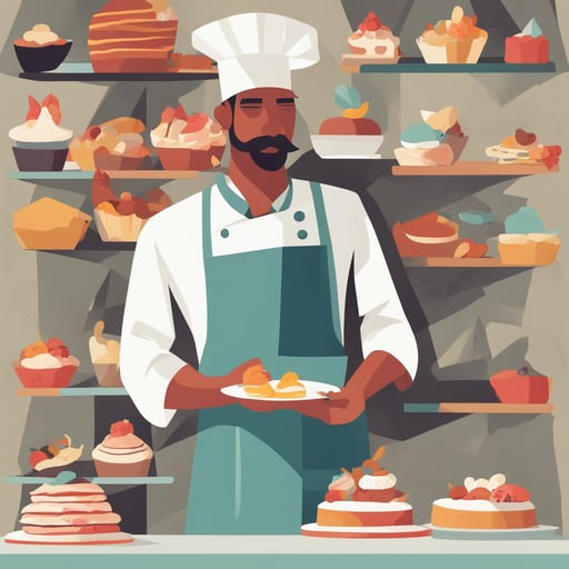 a pastry chef