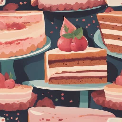 a slice of cake