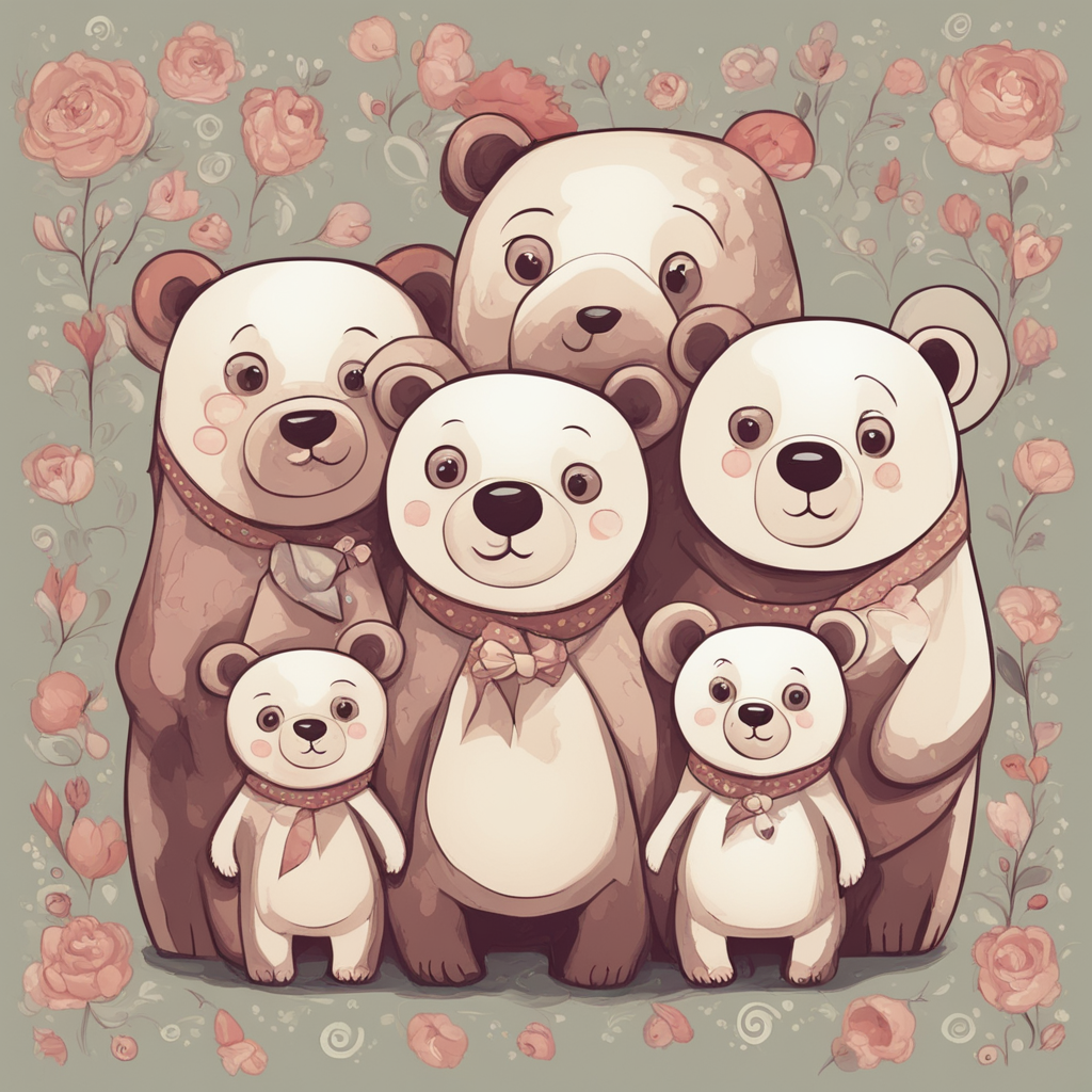 a family of bears