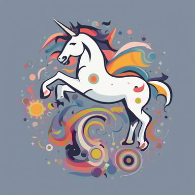 a unicorn