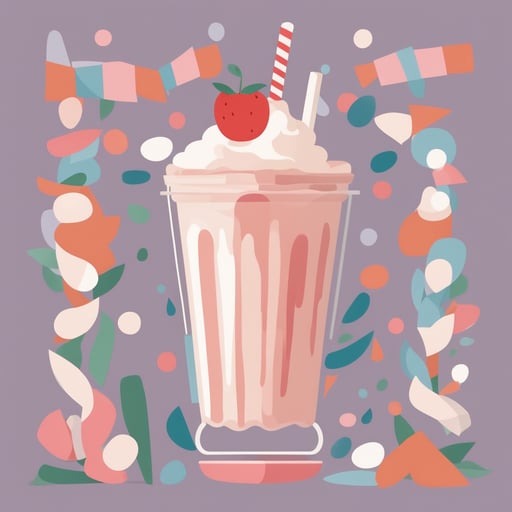 a milkshake