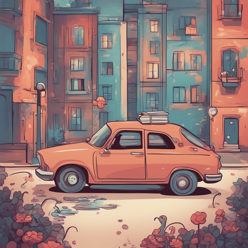 person parking their car