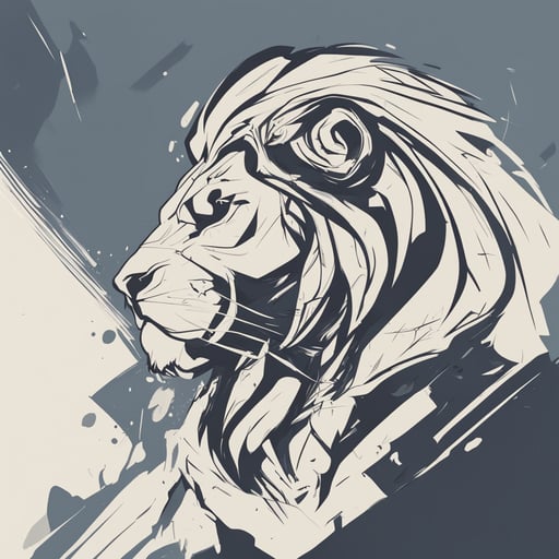 a lion