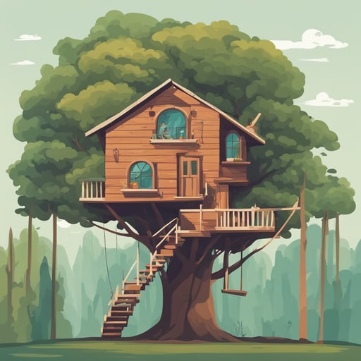 a tree house