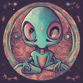 an alien